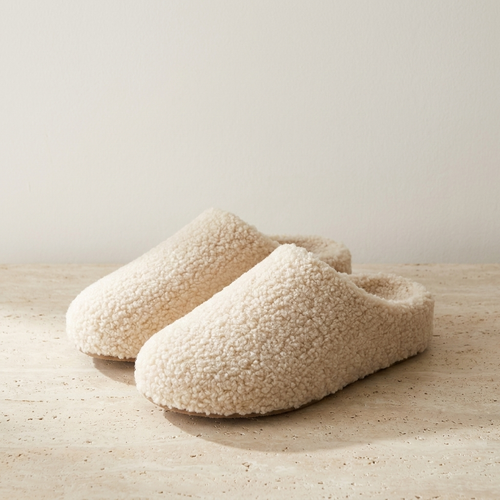 Arkaden Plush Boucle Slippers