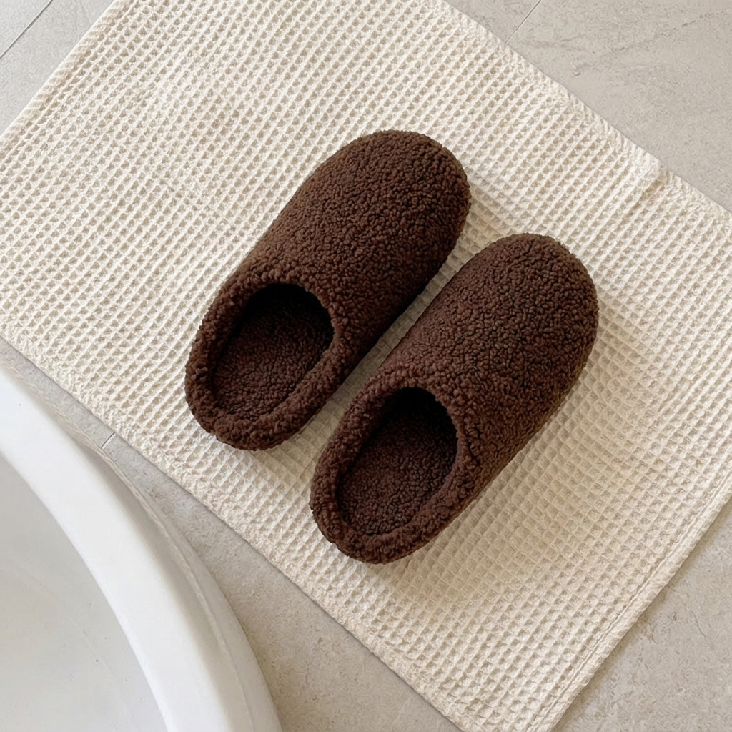 Arkaden Plush Boucle Slippers