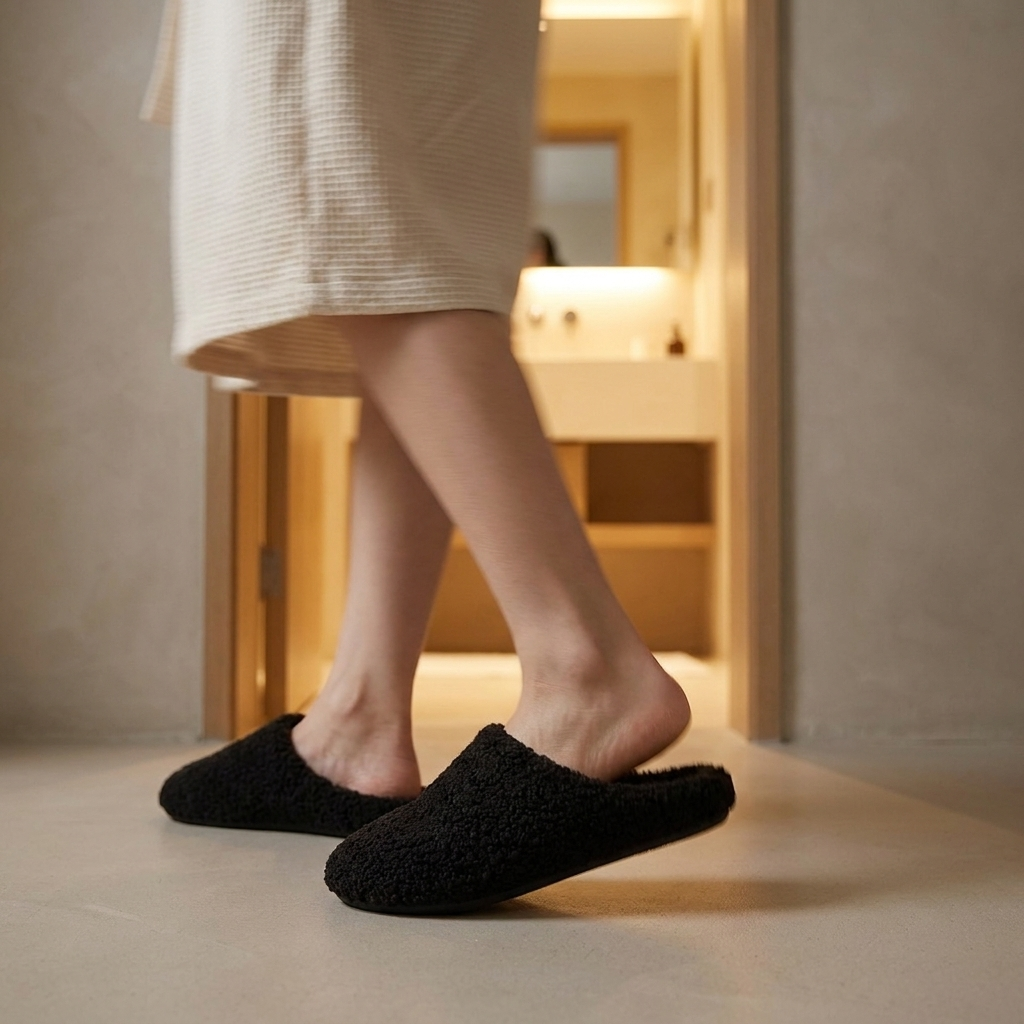 Arkaden Plush Boucle Slippers