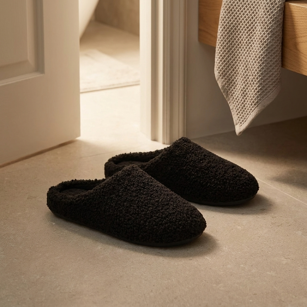 Arkaden Plush Boucle Slippers